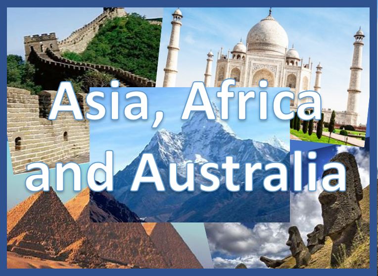 Link to locations in Asia Africa and Australia