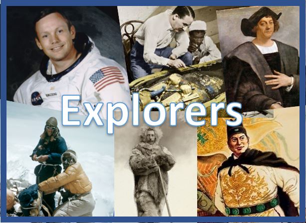 Link to pages about famous explorers